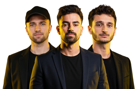 Squeezie + Djilsi + Maxime Biaggi