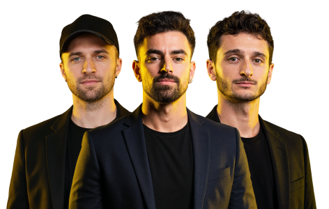 Squeezie + Djilsi + Maxime Biaggi