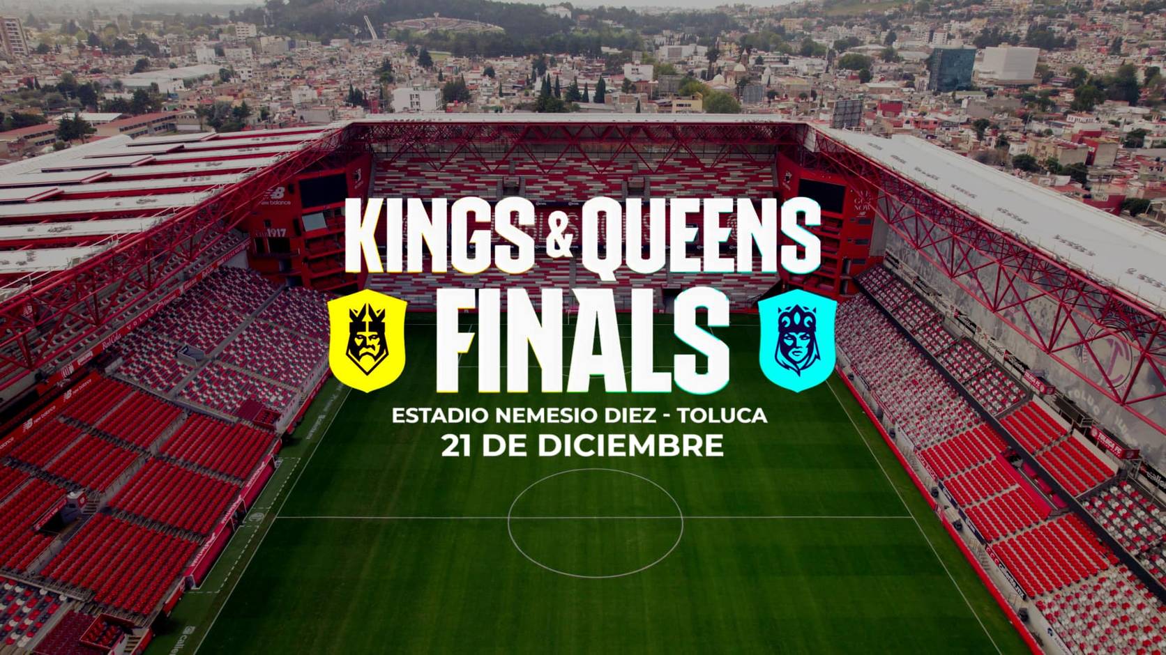 Toluca será la sede de las Kings &amp; Queens Finals el 21 de diciembre