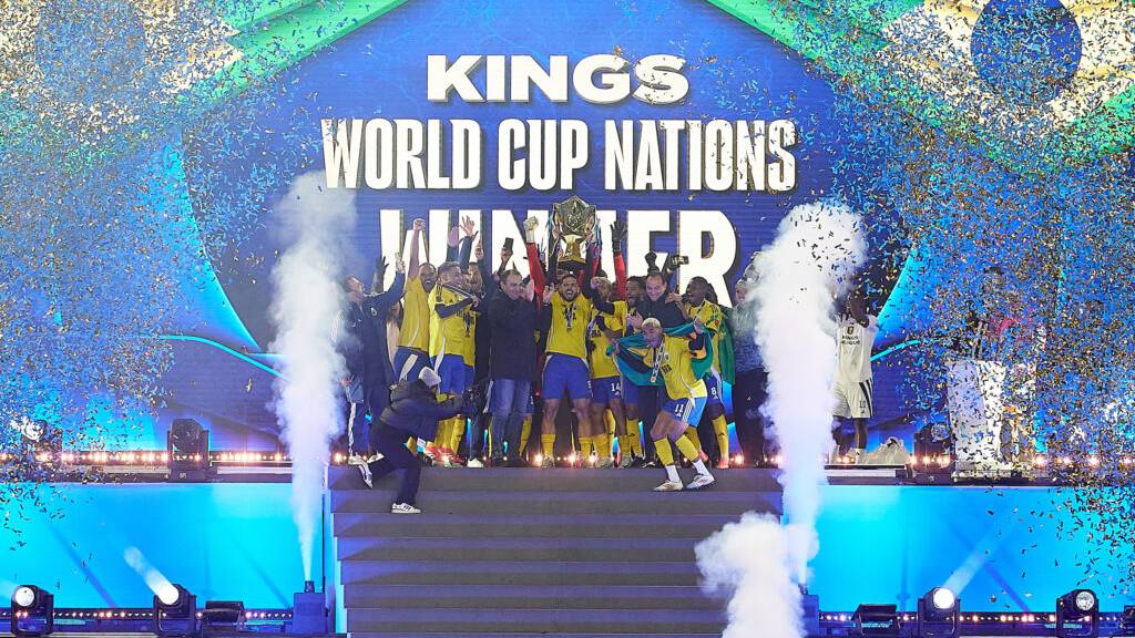 Brazil, champions of the Kings World Cup Nations 2025