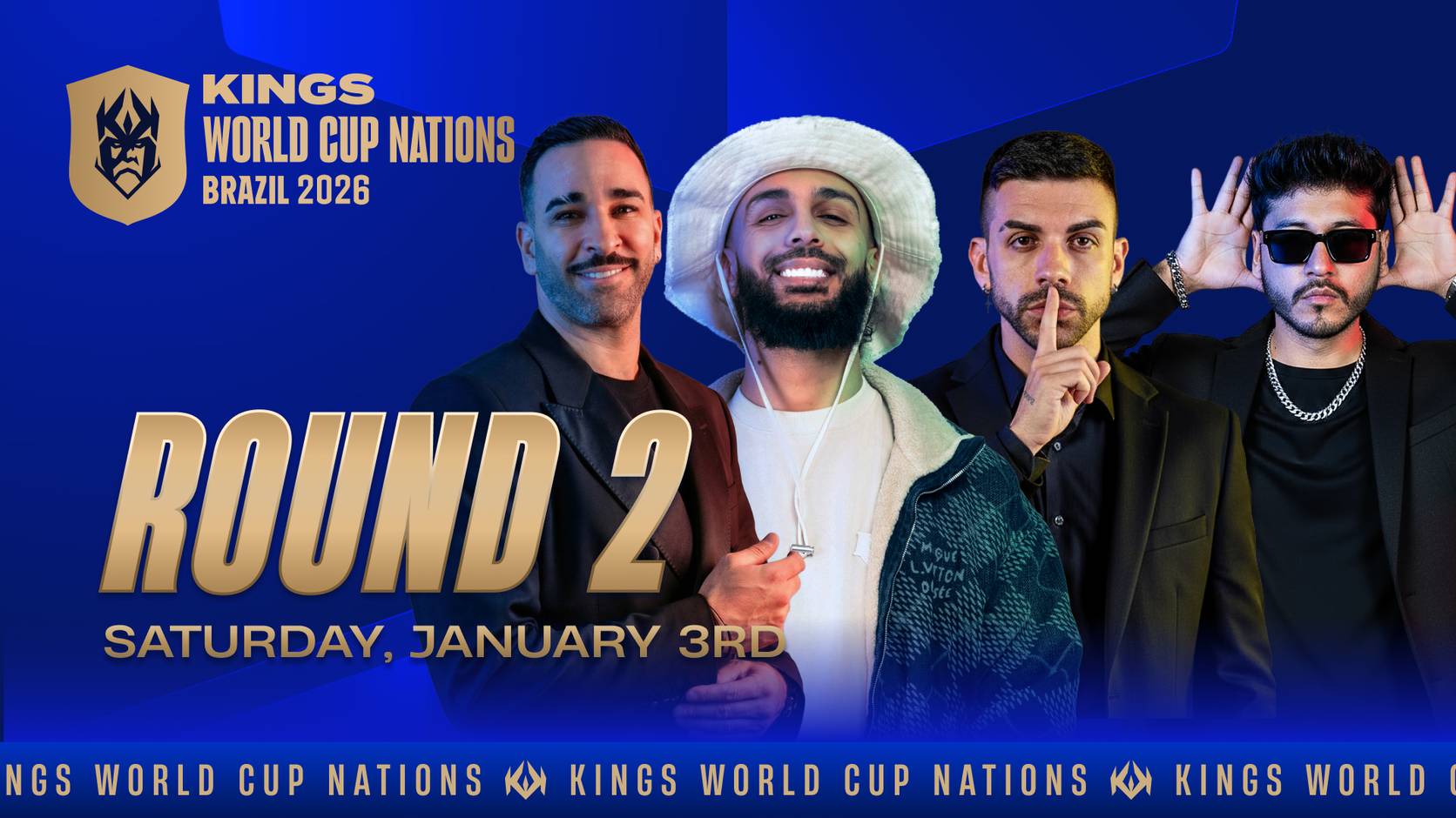 All Matchday 2 Kickoff Times for the Kings World Cup Nations Brazil 2026