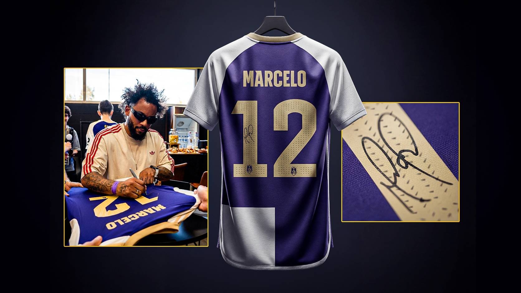Consigue la camiseta de Skull FC firmada por Marcelo