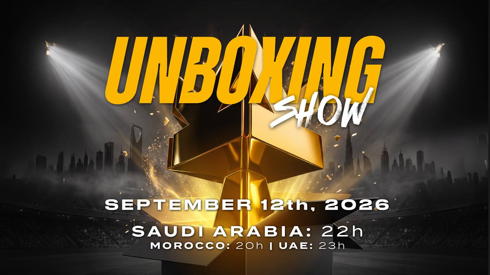 The Kings League MENA Unboxing Show arrives on September 12: new teams and first matchups