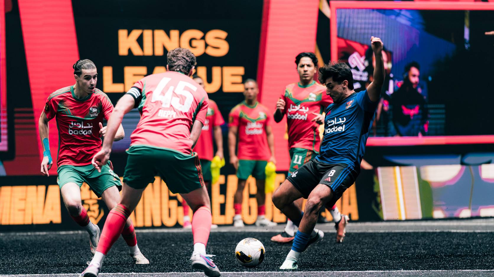 Turbo يصمد بفوز 7-6 وSorroche يسجل أربعة في الجولة 7 من Kings League MENA