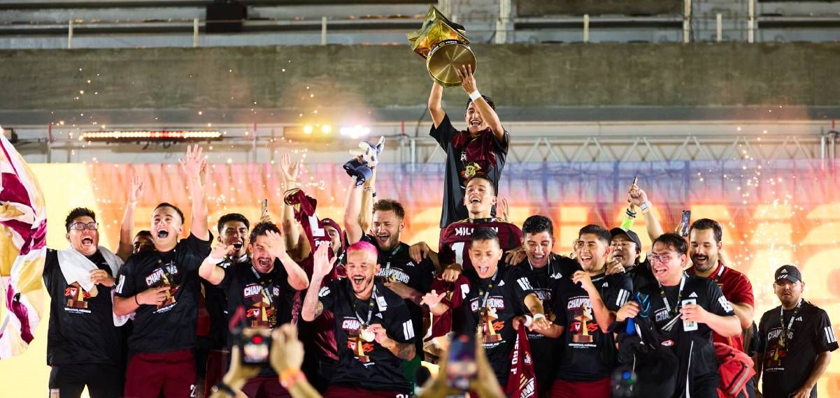 Los Chamos FC, flamantes campeones del Split 3 en Veracruz
