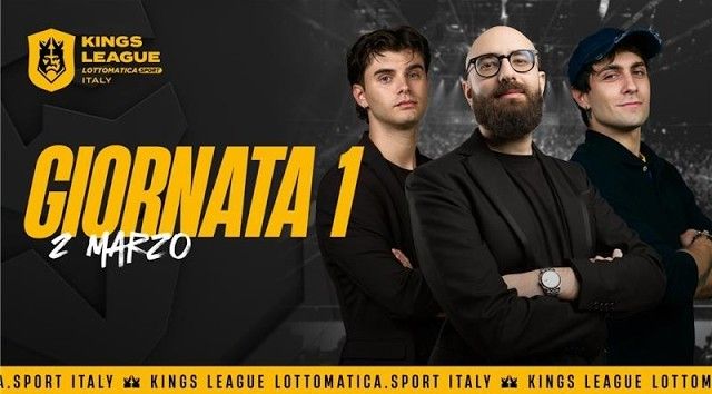 Kings League Lottomatica.sport Italy: Matchday 1 dello Split 2
