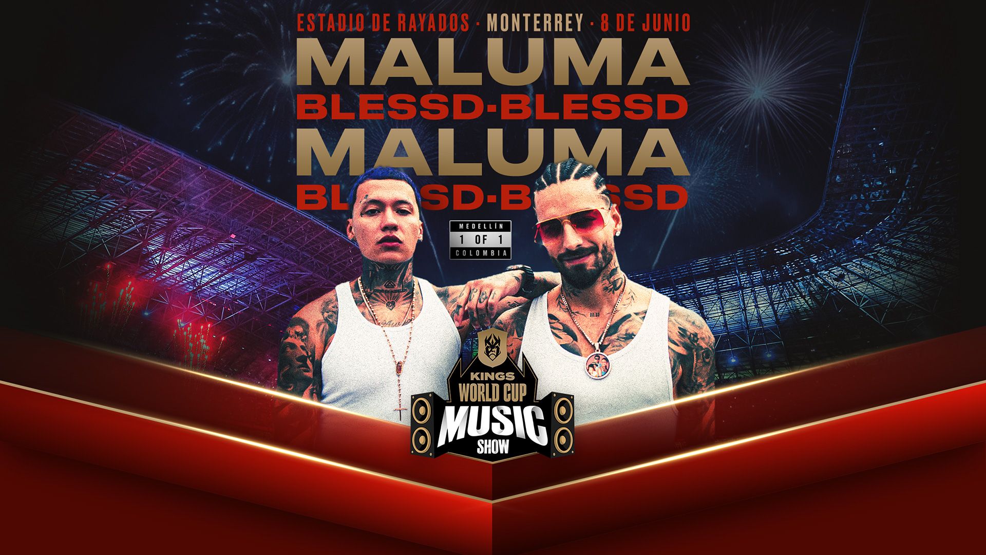 Maluma cantará con Blessd y un tercer artista en la Final Four