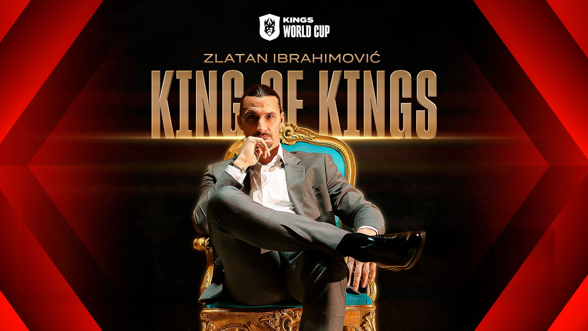 Zlatan Ibrahimovic será el King of Kings en el Mundial