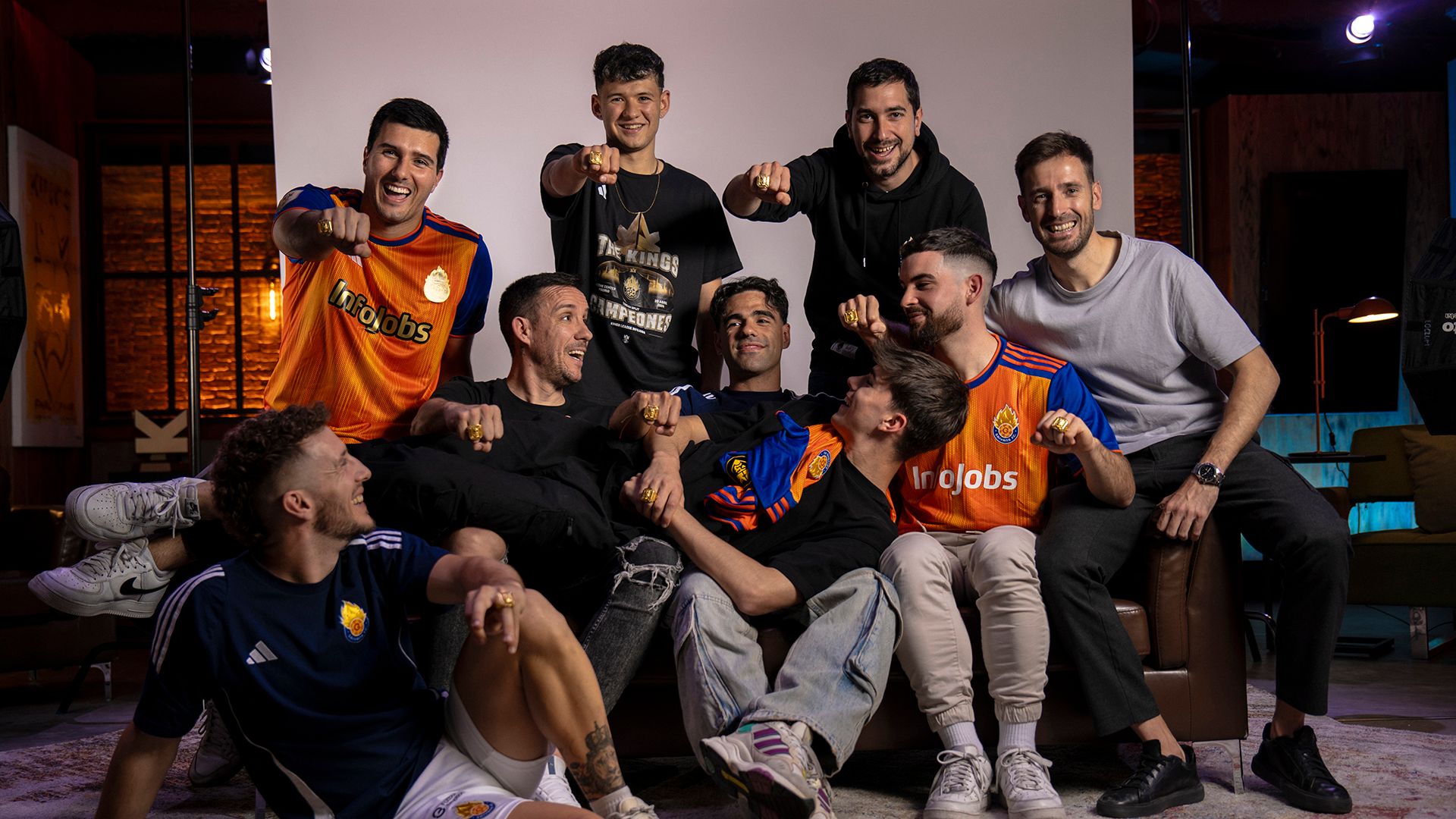 Saiyans FC recoge el anillo de campeones de la Kings League