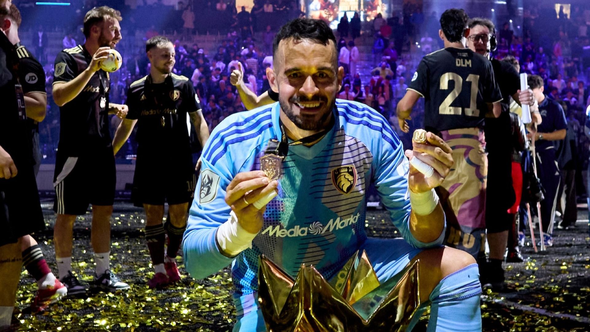Amoedo y Segovia, los reyes en la final de la Kings League Spain