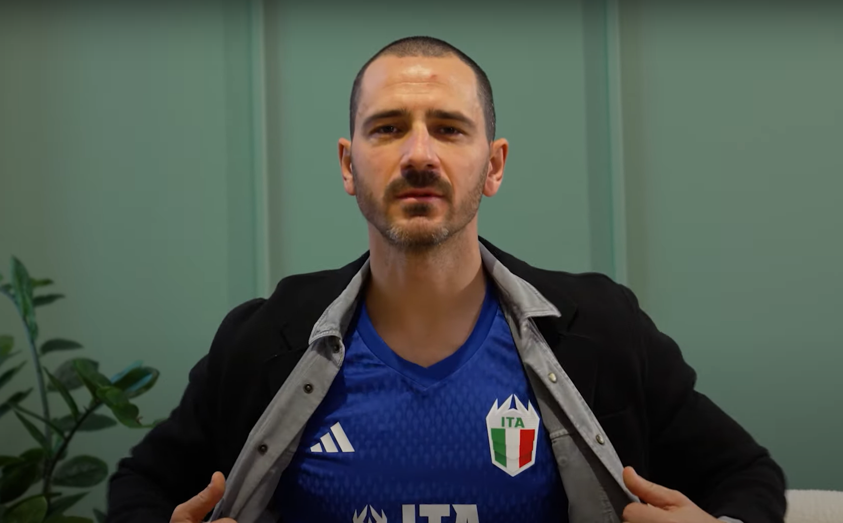 Bonucci, the captain of Italy in the Kings World Cup Nations