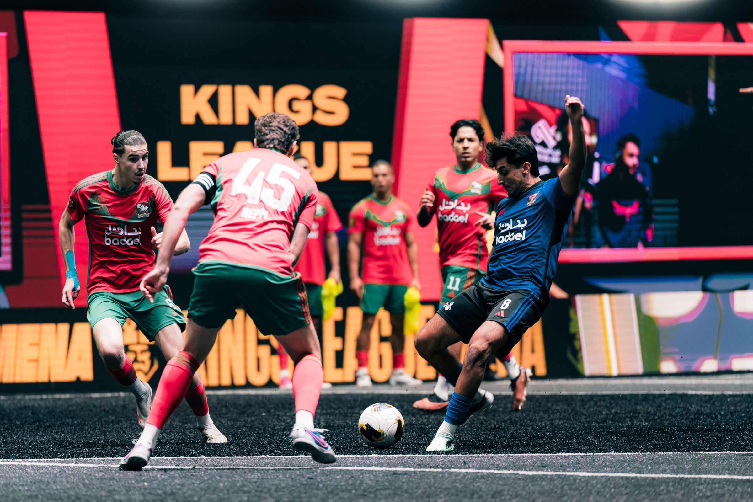 فوز Turbo بنتيجة 7-6 وأربعة أهداف لـ Sorroche في Kings League MENA
