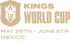 Kings World Cup from May 26th to June 8th, Mexico